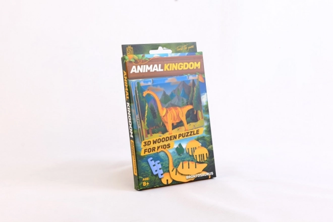 EscapeWelt 3D drewniane puzzle Brontosaurus