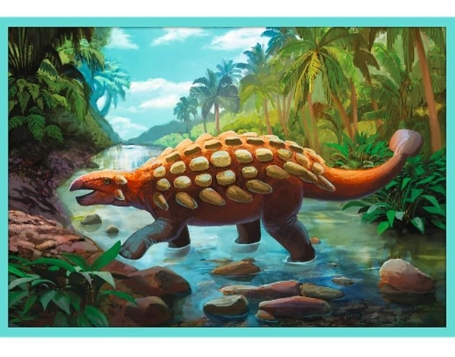 Puzzle Poznaj Dinozaury