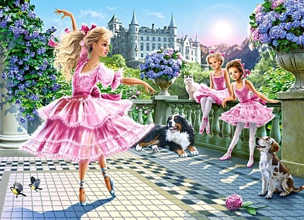 Puzzle 180 elementów – baletnice