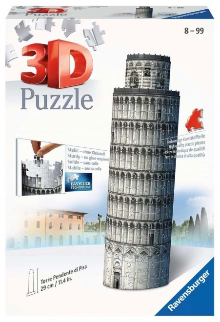 Ravensburger 3D puzzle Krzywa Wieża w Pizie 216 elementów