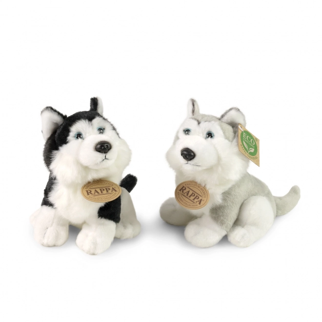 Pluszowy pies husky 16 cm ECO-FRIENDLY