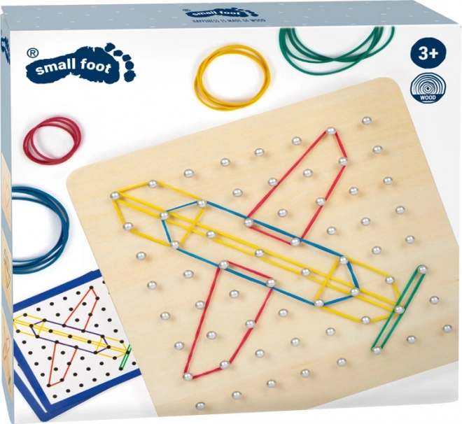 Small Foot Drewniana deska Geoboard
