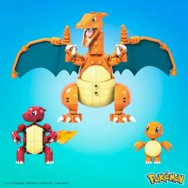 Zestaw konstrukcyjny Mega Construx Pokémon Ewolucja Charmandera