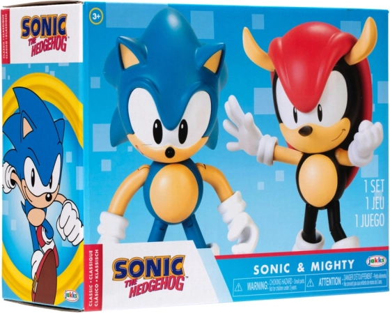 Figurki SONIC Classic i Mighty 10 cm – zestaw 2 szt.