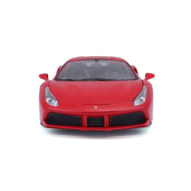 Metalowy samochód Ferrari 488 GTB czerwony
