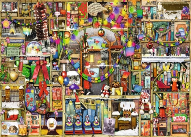 Ravensburger puzzle Świąteczny kredens 1000 elementów