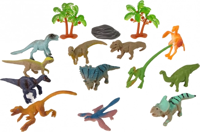 12 realistycznych dinozaurów w jednym zestawie