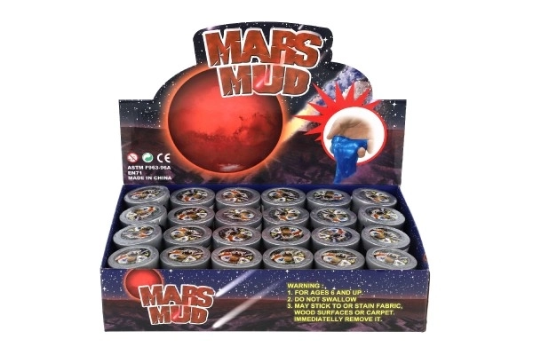 Slime - masa 80g Mars 6x5cm mix rodzajów