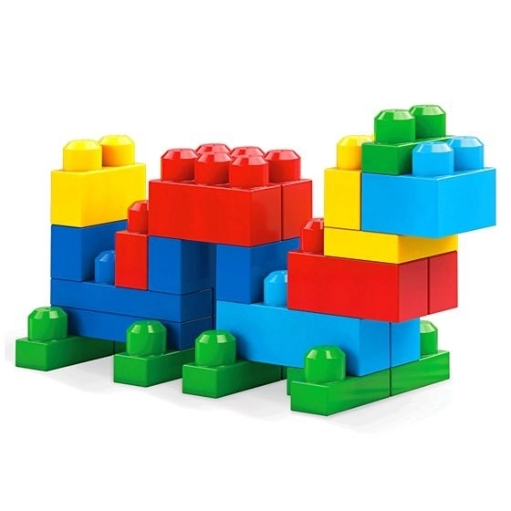Mega Bloks First Builders Klocki w plastikowej torbie 60 szt.
