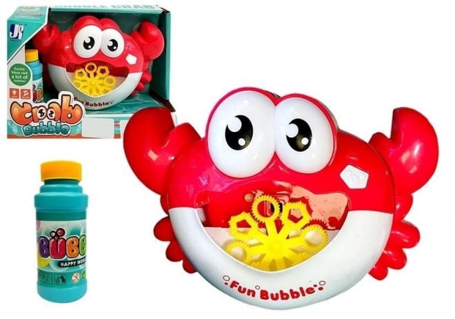 Maszyna do baniek mydlanych Crab Red