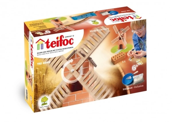 Klocki konstrukcyjne Wiatrak Teifoc