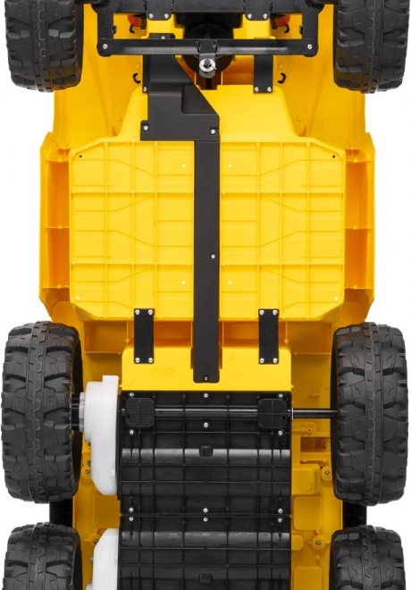 Żółty sportowy dziecięcy quad TX ATV