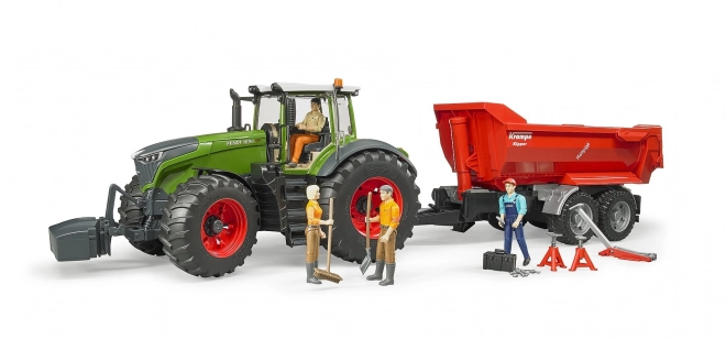 Bruder Traktor Fendt 1050 Vario z mechanikiem i narzędziami warsztatowymi 1:16