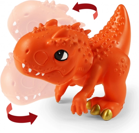 Dinozaur pomarańczowy 14 cm