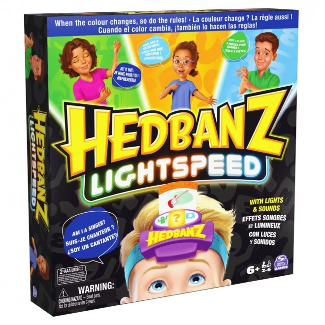 Gra towarzyska Hedbanz lightspeed