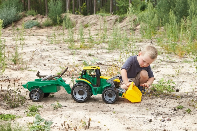 Traktor z łyżką i przyczepą 90 cm