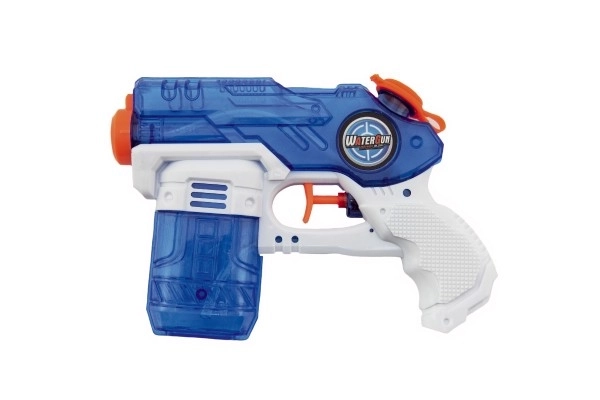 Plastowy pistolet wodny 19cm możliwość 3 kolorów