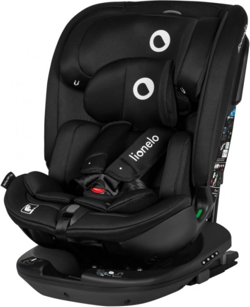 Fotelik samochodowy Lionelo Bastiaan RWF i-Size 0–36 kg – Czarny