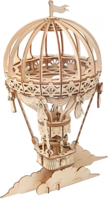Balon na gorące powietrze - 3D drewniana układanka