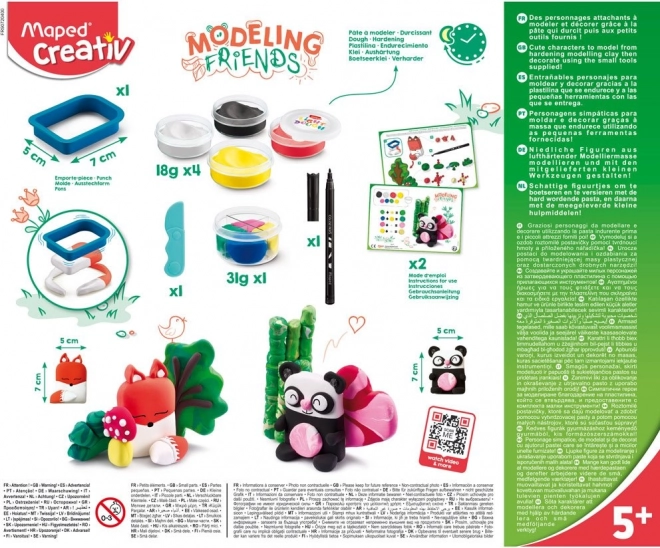 Zestaw kreatywny Maped Creativ - Modelowanie Figurkami