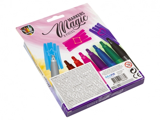 Magiczne kolorowe pisaki z wymazywaczem
