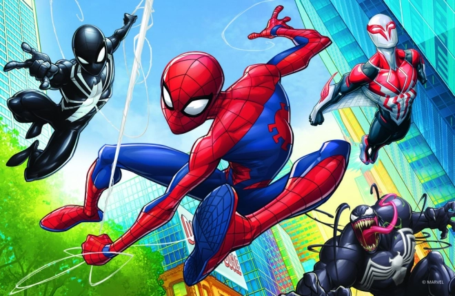 Minipuzzle Spiderman 54 elementów
