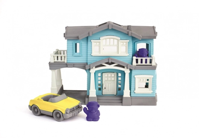 Domek dla lalek Green Toys Niebieski