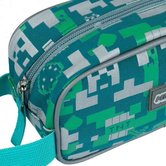 Minecraft 2 zestaw z motywem Srebrny Creeper