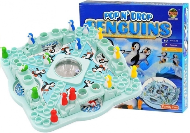 Rodzinna gra Chinese Penguins - Wyścig Pingwinów