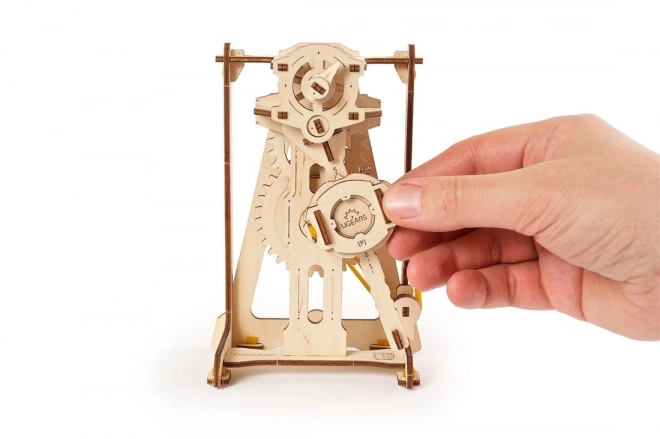 Puzzle 3D Ugears - Wahadło metronom 92 elementy