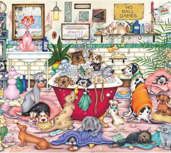 Puzzle Bertova Wieczorna Kąpiel XL 500 Części