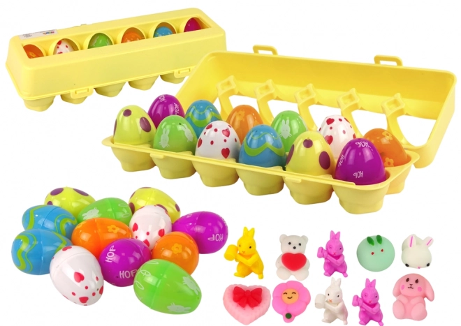 Fidget Toys Zestaw wielkanocnych jajek 12 szt.