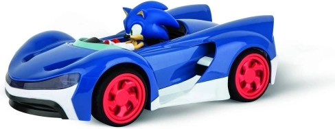 rc auto carrera sonic z lampami led 1:20
