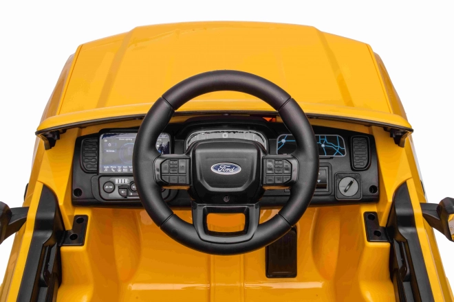 Dziecięcy elektryczny samochód Ford Ranger Lift żółty