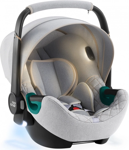Fotelik samochodowy Baby-Safe iSense w kolorze Nordic Grey