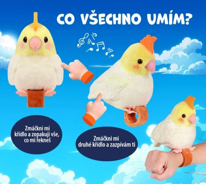 STEPPOS Śpiewający i powtarzający ptaszek