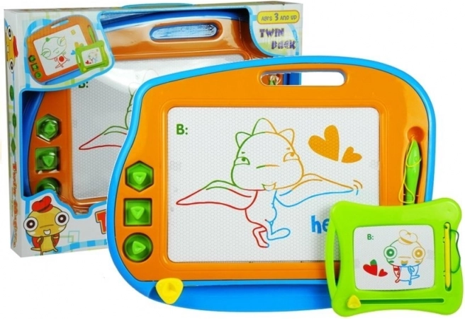 Magnetyczna tablica do rysowania Znikopis 2w1 dla dzieci