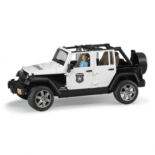 Bruder Jeep Wrangler Rubicon Policja
