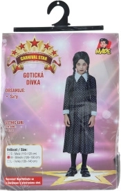Strój gotycka dziewczyna dla dzieci 120–130 cm