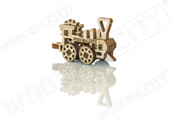 3D puzzle Środki transportu - Wooden City mini zestaw