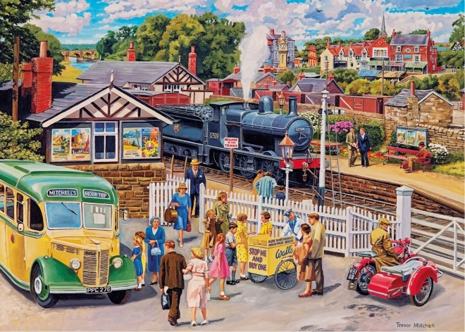 GIBSONS Puzzle Przekąski na dworcu 1000 elementów