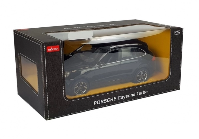Rastar R/C Porsche Cayenne Turbo Rastar 1:14 czarny z zdalnym sterowaniem