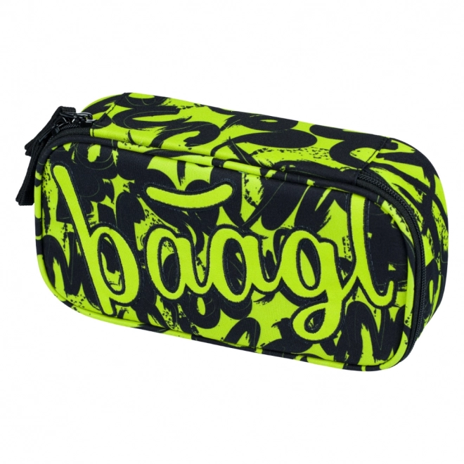 BAAGL Szkolny piórnik etui Lime