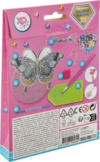Malowanie diamentowe Dzwonek Motyl