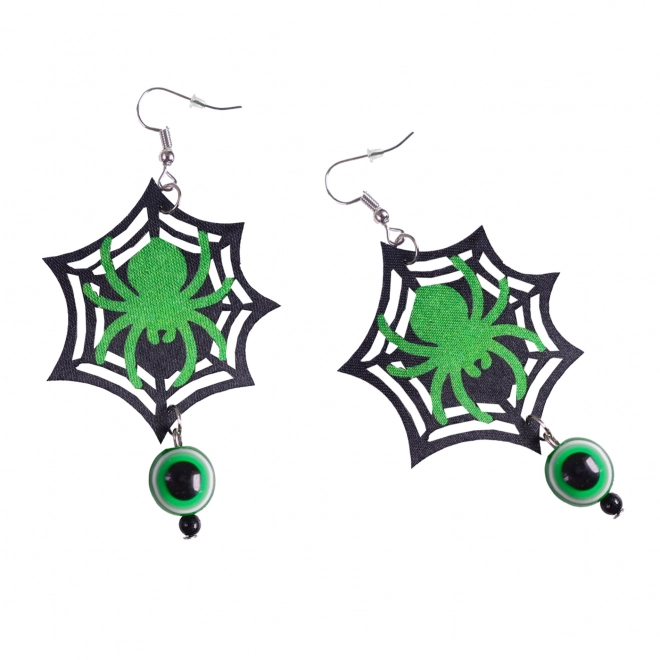 Kolczyki pająki czarownicze/Halloweenowe