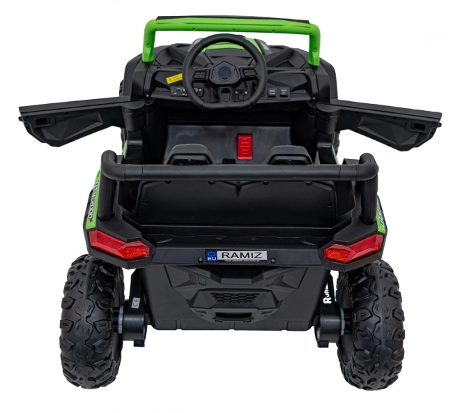 Dziecięce elektryczne auto Buggy UTV 2000M Racing Zielone