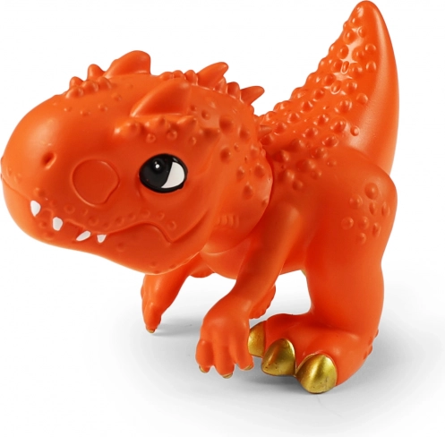Dinozaur pomarańczowy 14 cm
