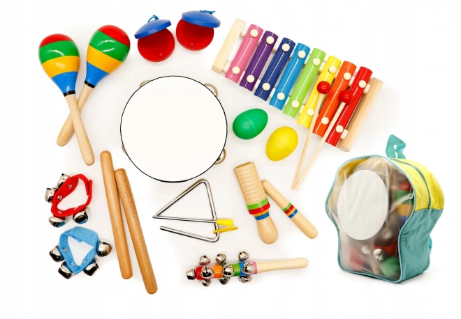 ECOTOYS Zestaw muzyczny w plecaku