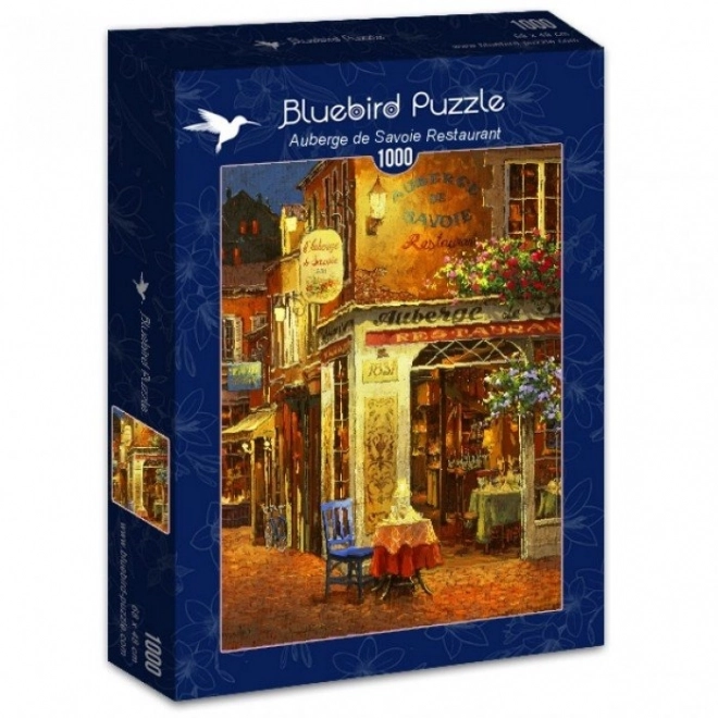 Puzzle Restauracja Auberge de Savoie 1000 kawałków od Bluebird