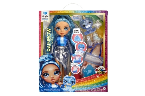 Rainbow High Fashion lalka ze zwierzątkiem - Skyler Bradshaw